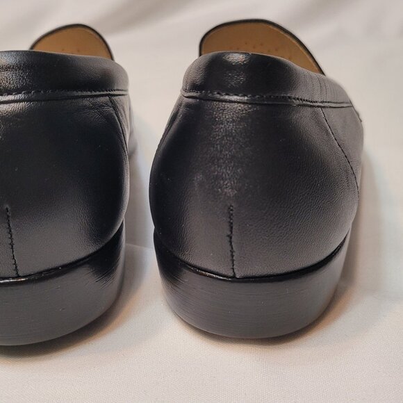 SAS Handsewn Black Leather Loafer Slip On Moccasin Shoes Mens Size 9C,Women 10.5 main image 8